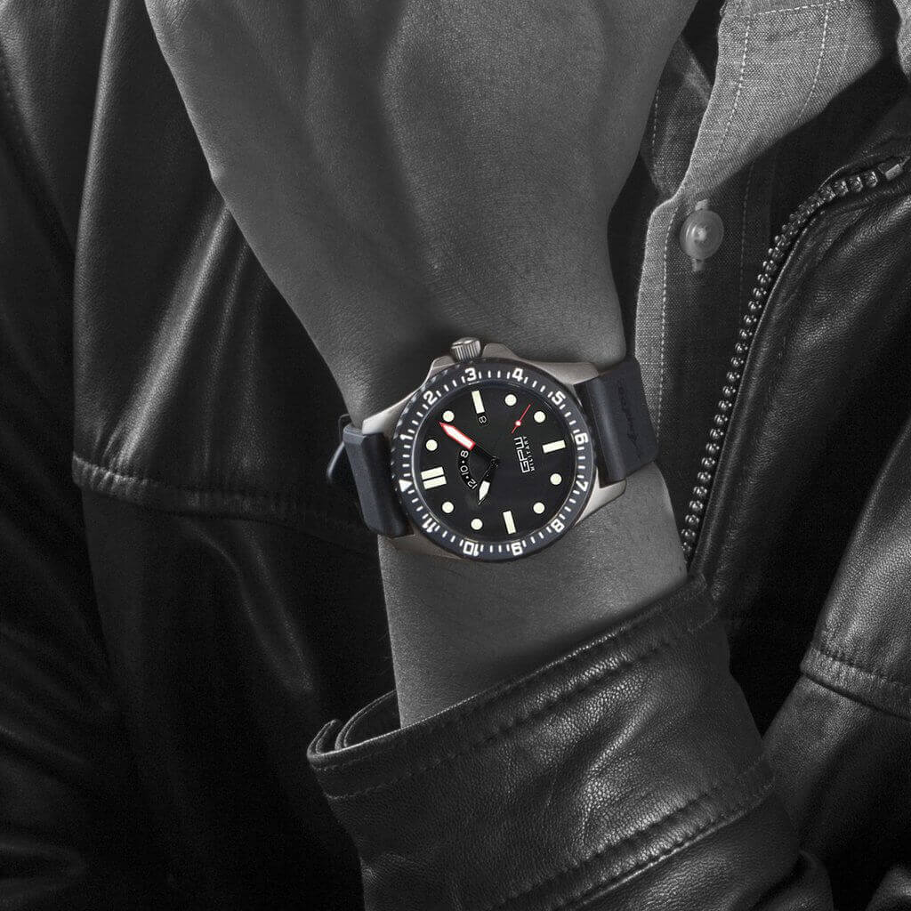 german military titanium automatic watch